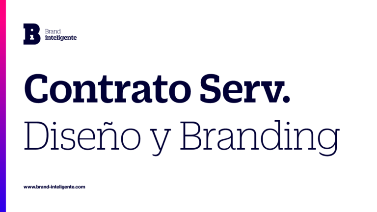 Contrato: Servicio de Diseño Gráfico y Branding